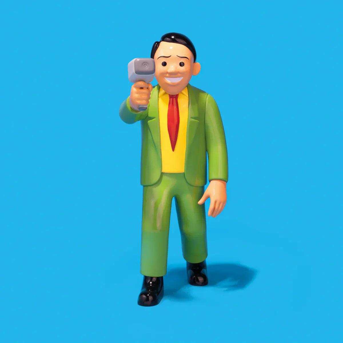 JOAN CORNELLÀ-Idiotmeter Man (Green)