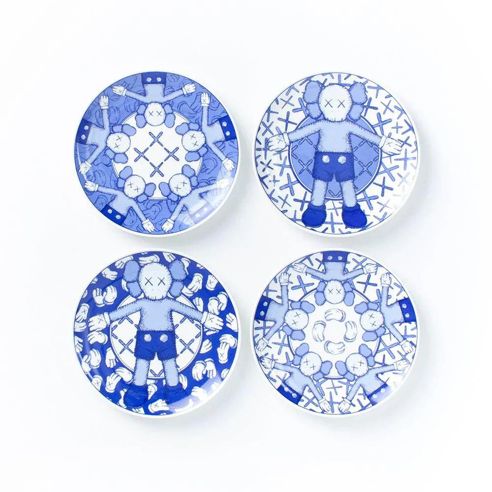 KAWS-KAWS:HOLIDAY TAIPEI Ceramic Plate Set (Set of 4)