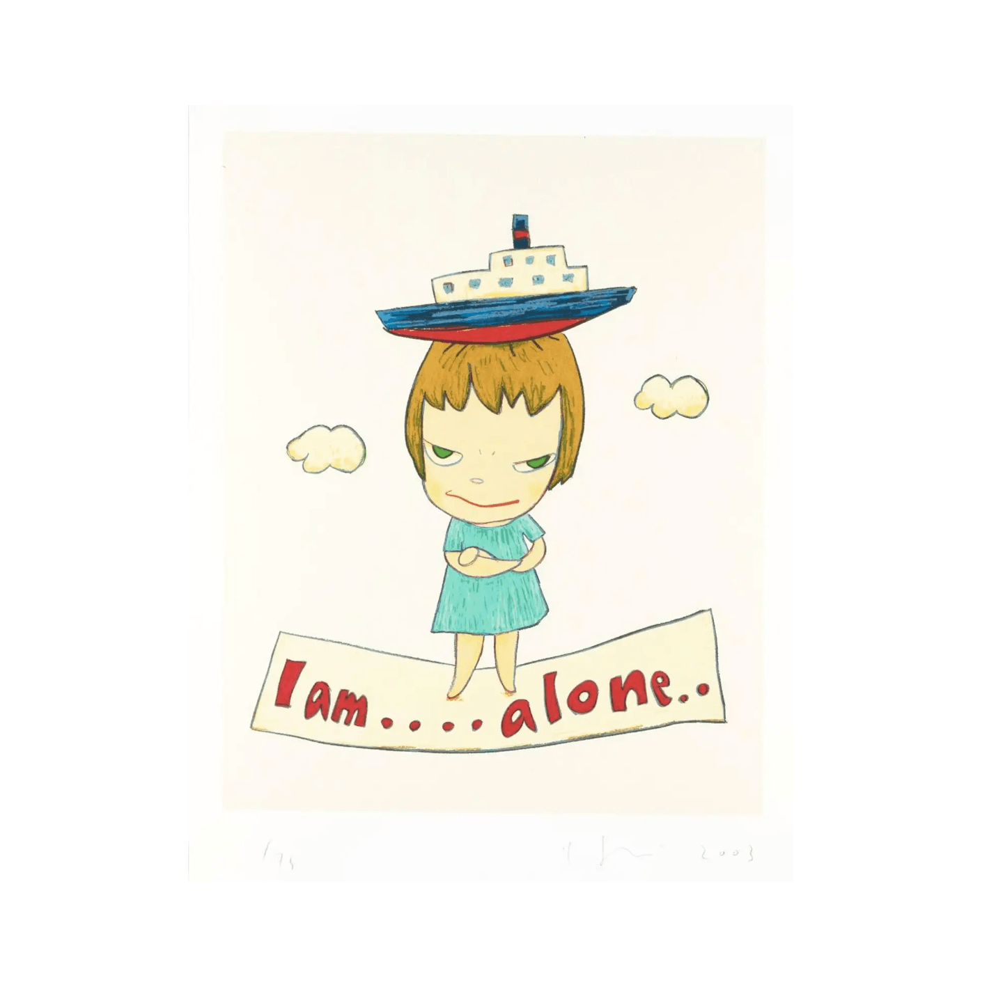 Yoshitomo Nara - I Am Alone