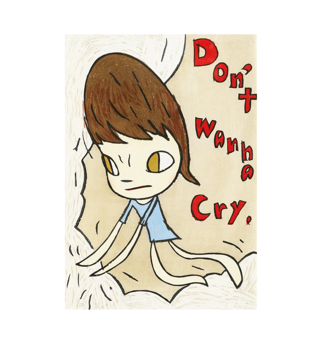 Yoshitomo Nara - Don't Wanna Cry