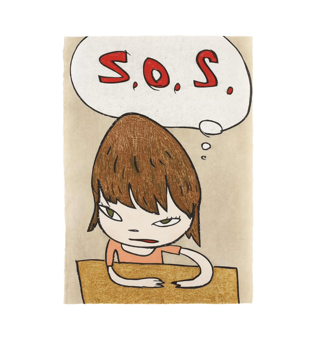 Yoshitomo Nara - S.O.S.