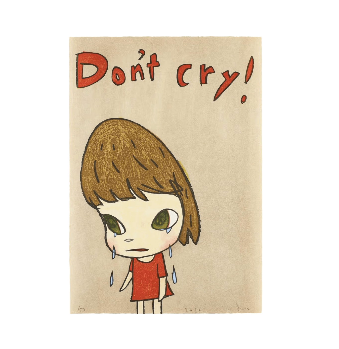 Yoshitomo Nara - Don't Cry