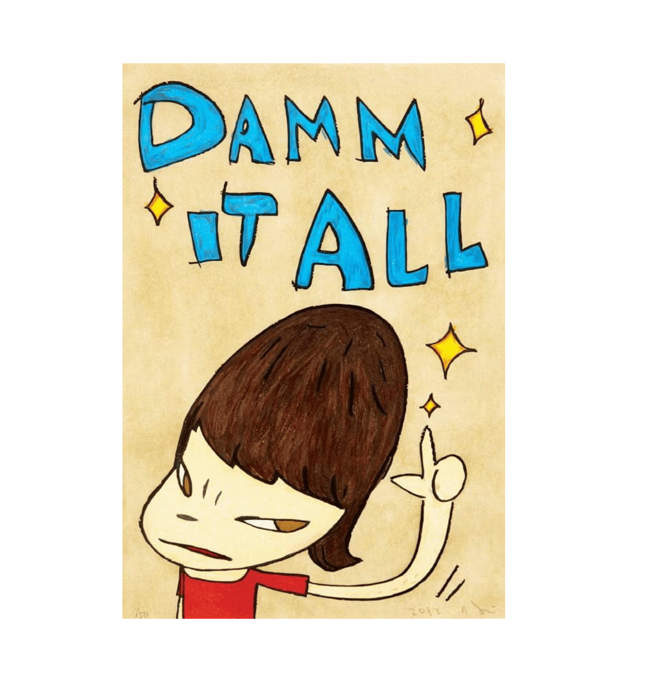 Yoshitomo Nara - Damm It All