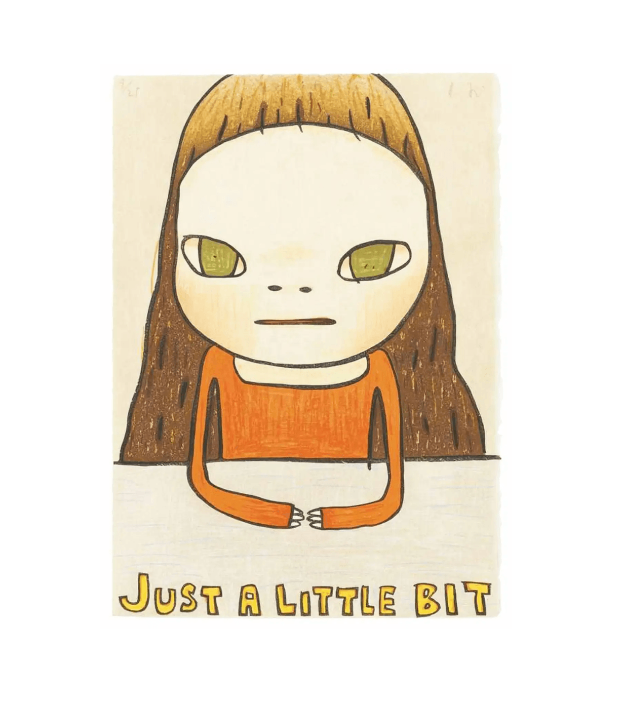 Yoshitomo Nara - Just A Little Bit