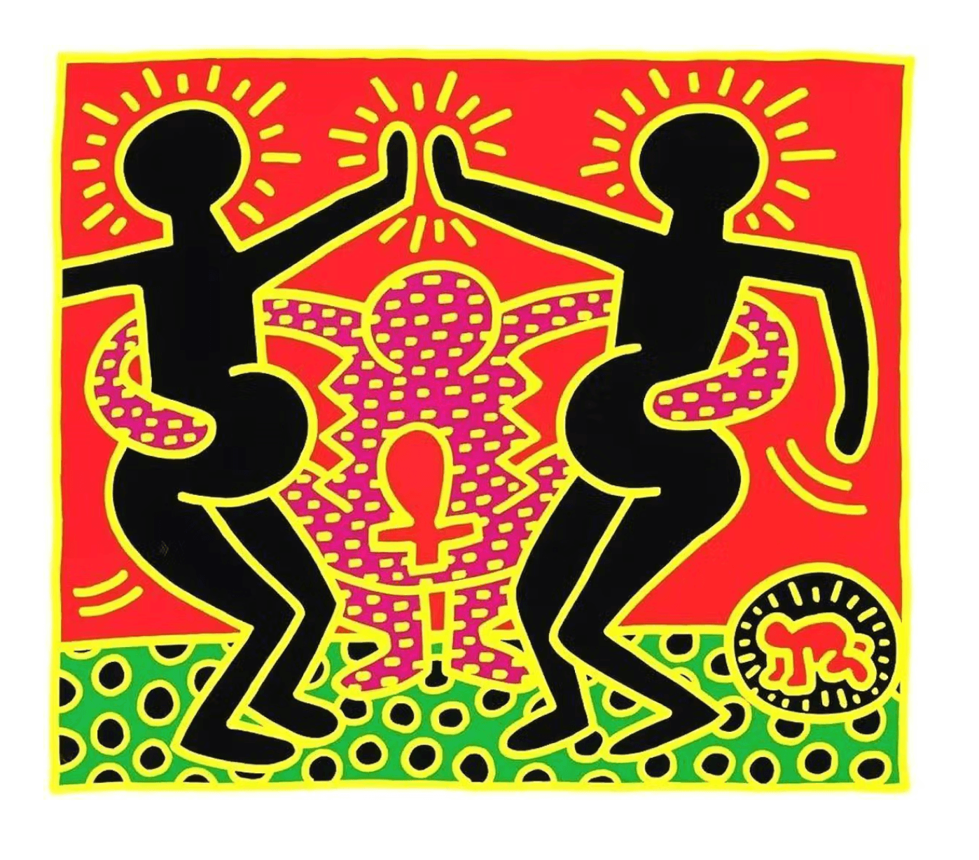 Keith Haring - Fertility 4