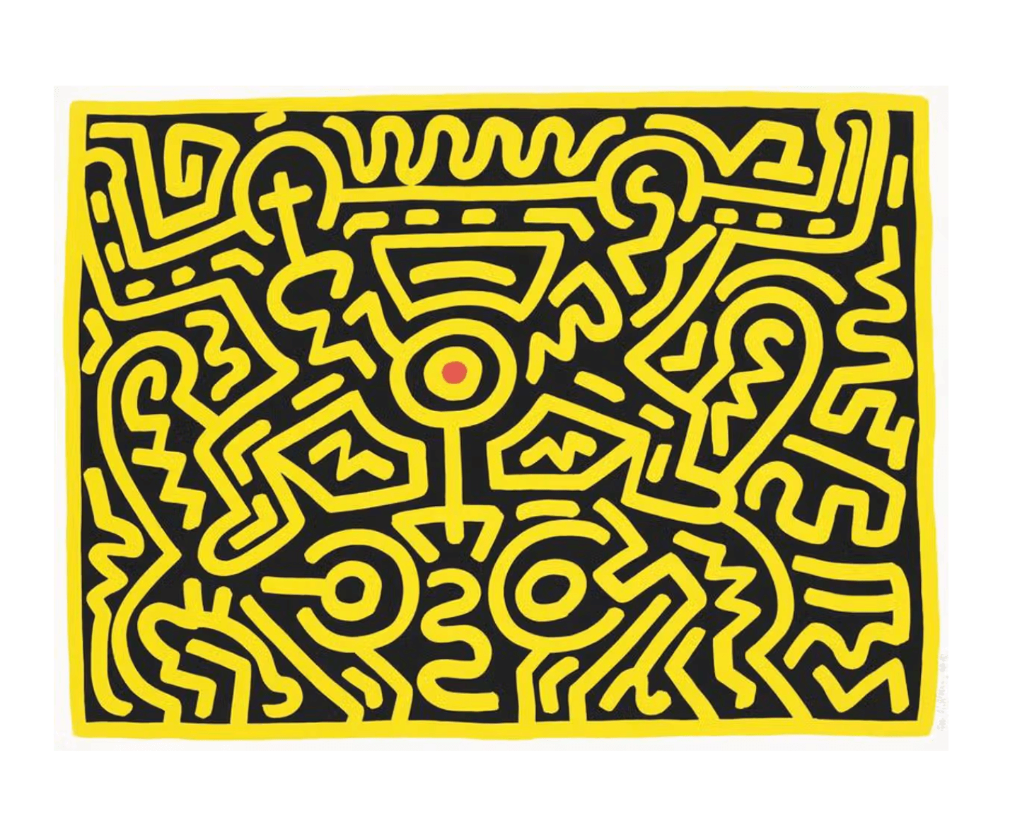 Keith Haring - Growing 3