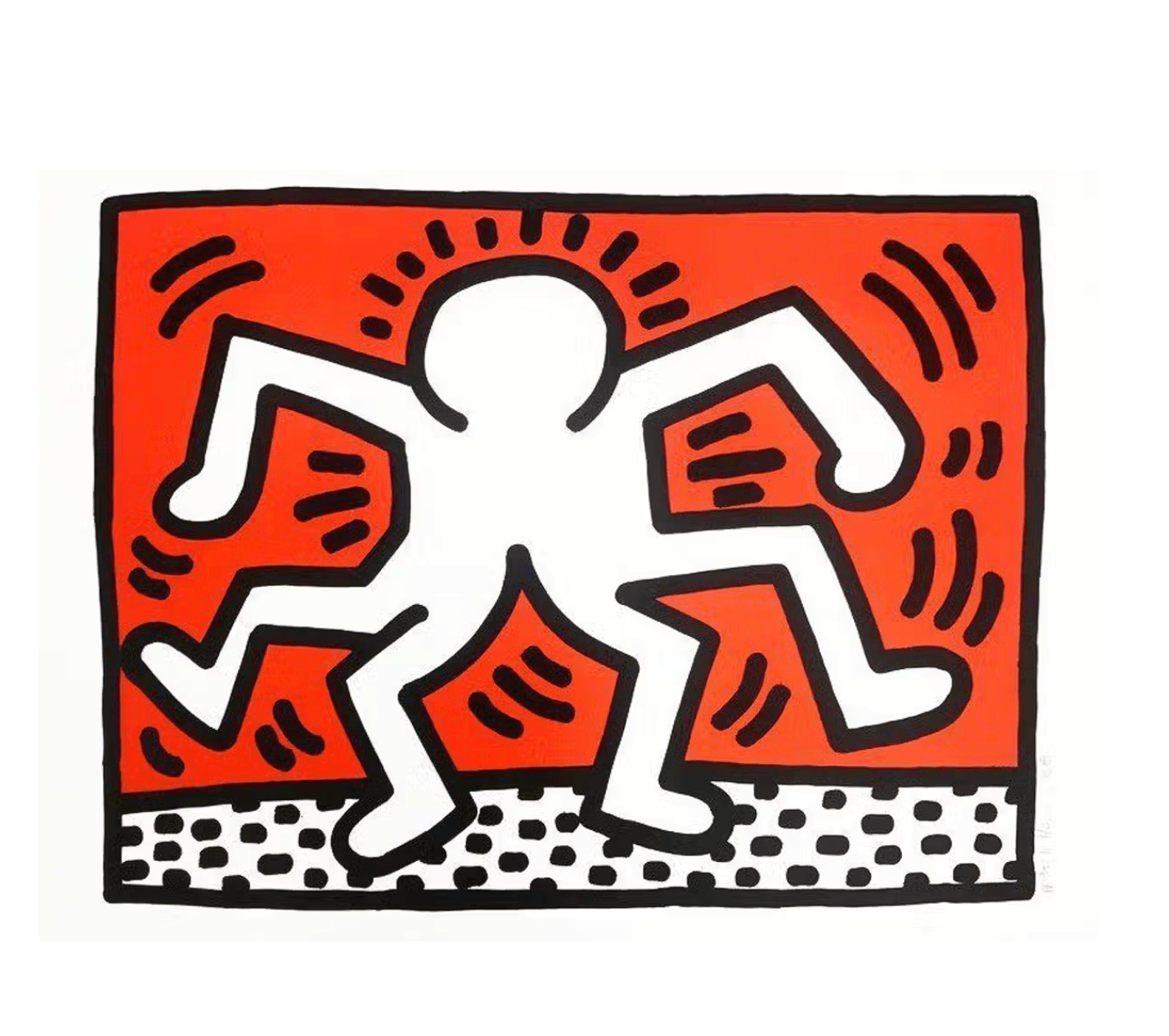 Keith Haring - Untitled (Double Man)