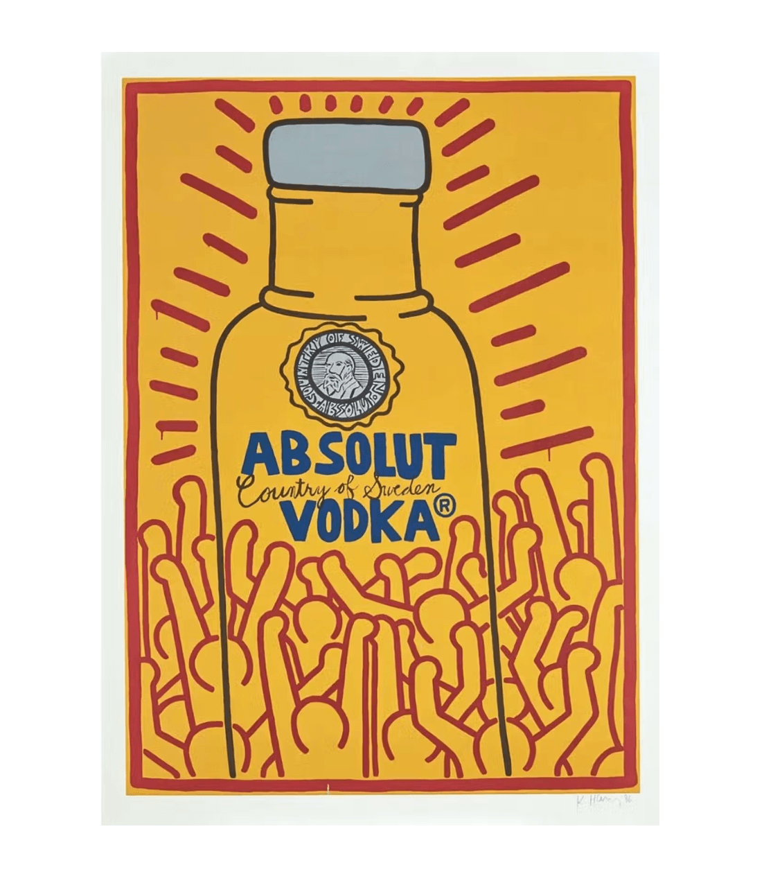 Keith Haring - Absolut Haring