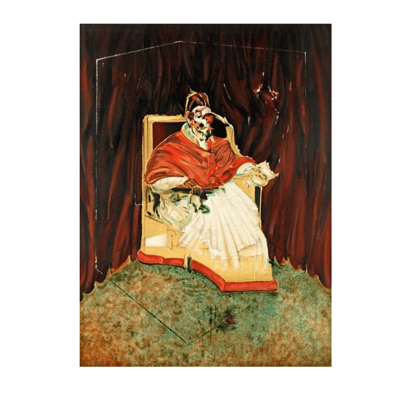 Francis Bacon - Study For A Portrait Of Pope Innocent X