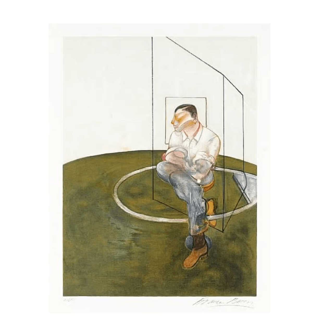 Francis Bacon - Study For Portrait Of John Edwards (right panel)