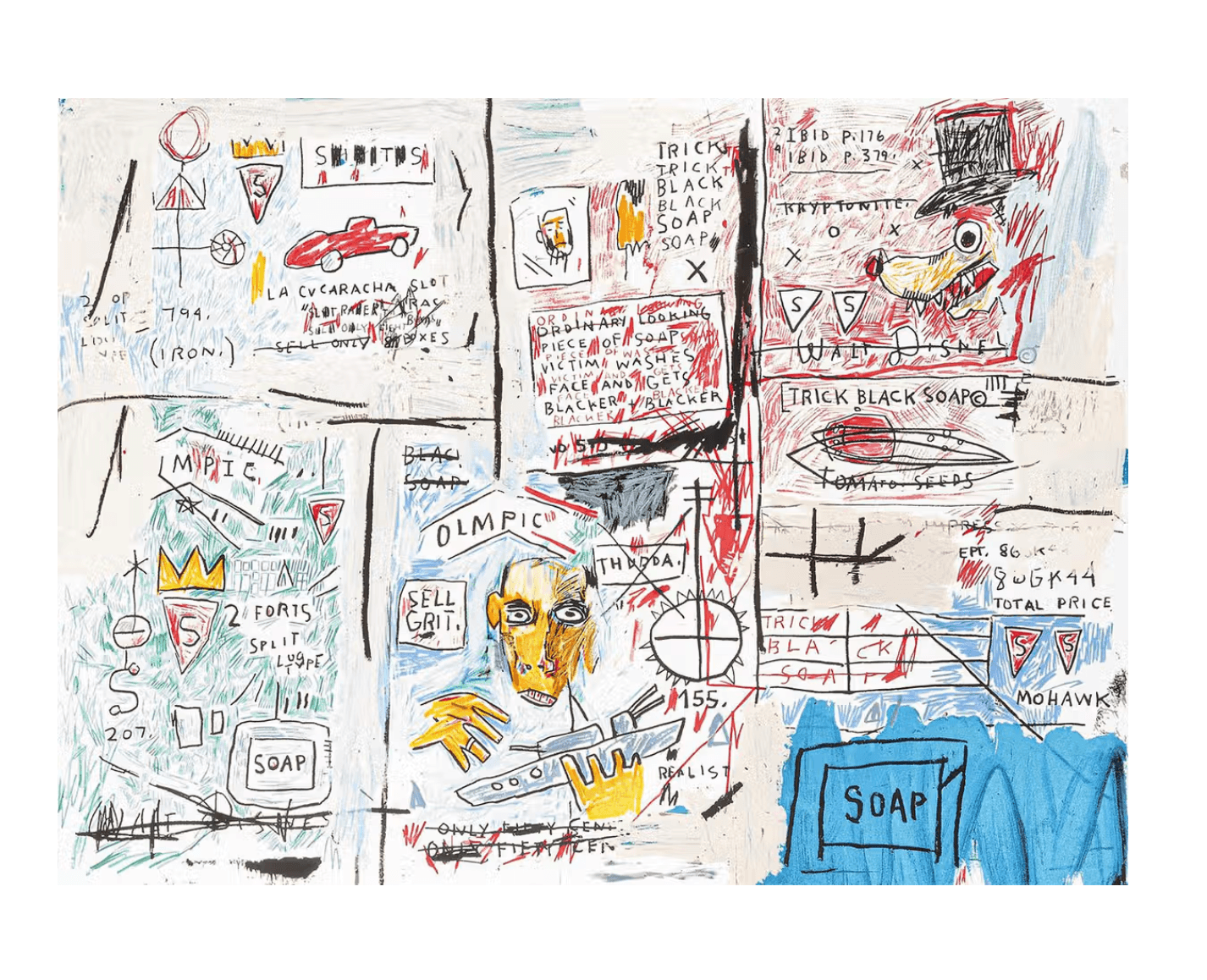 Jean-Michel Basquiat - Olympic