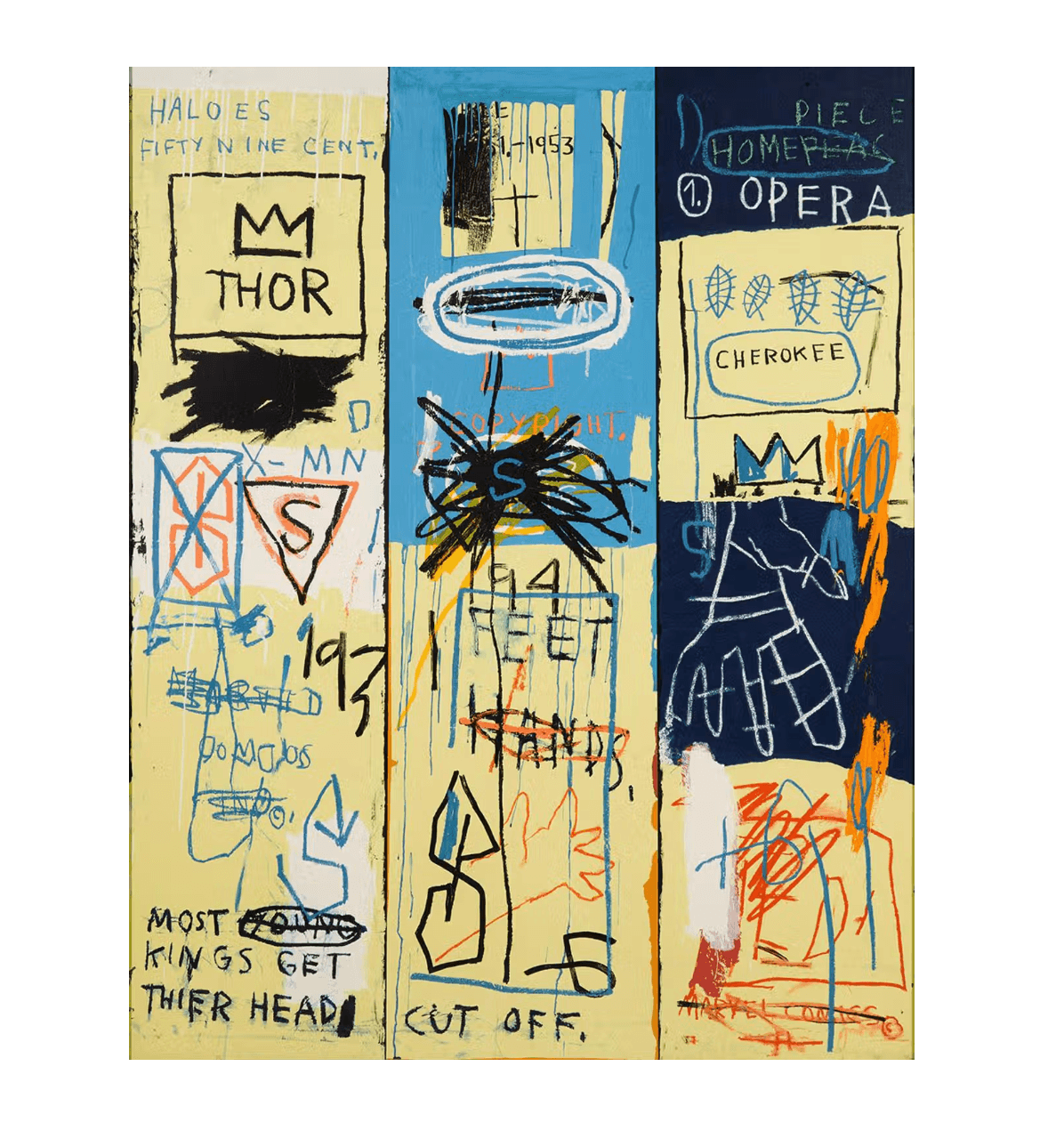 Jean-Michel Basquiat - Charles The First