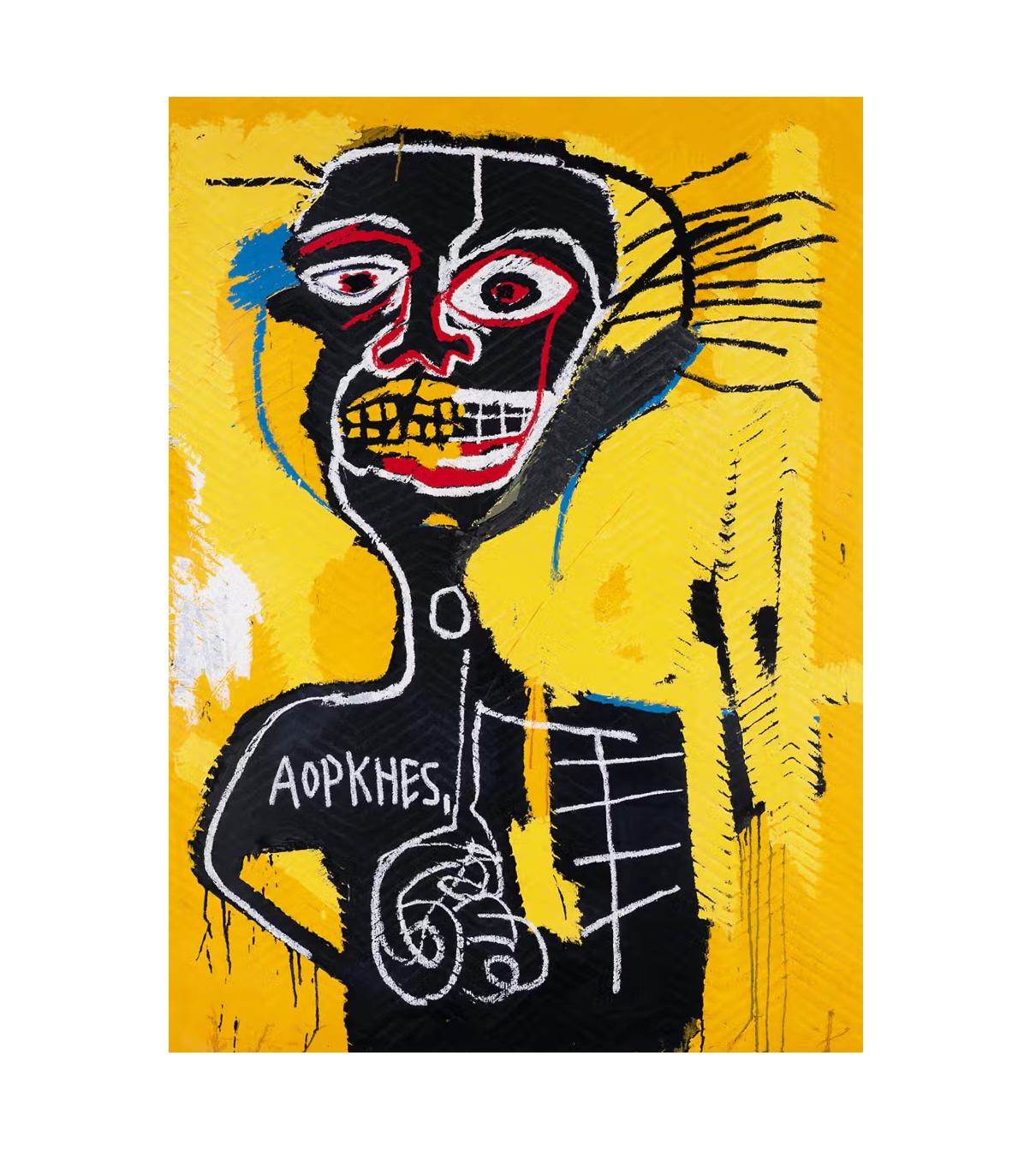 Jean-Michel Basquiat - Cabeza