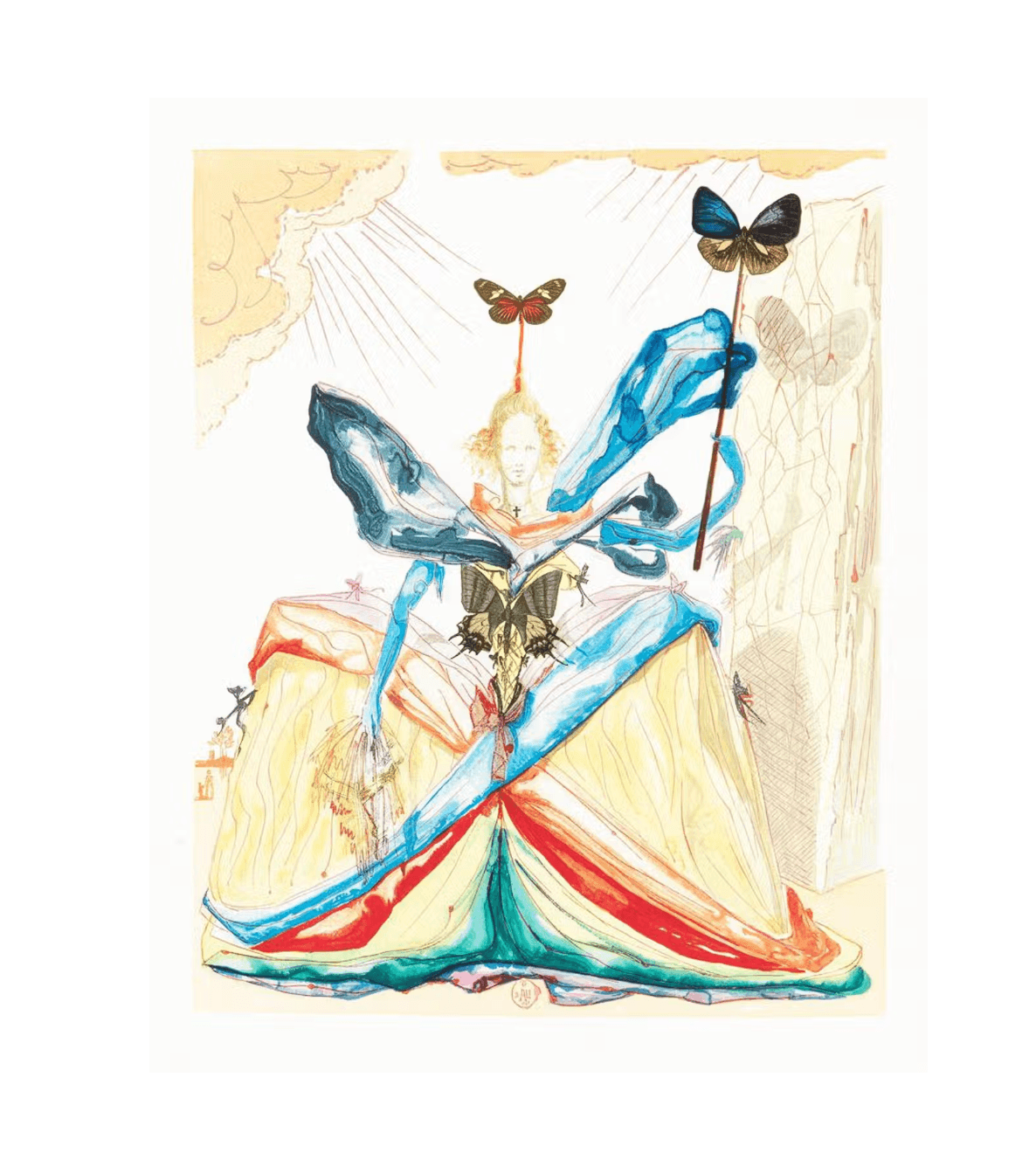 Salvador Dali - Le Tricorne (portfolio)