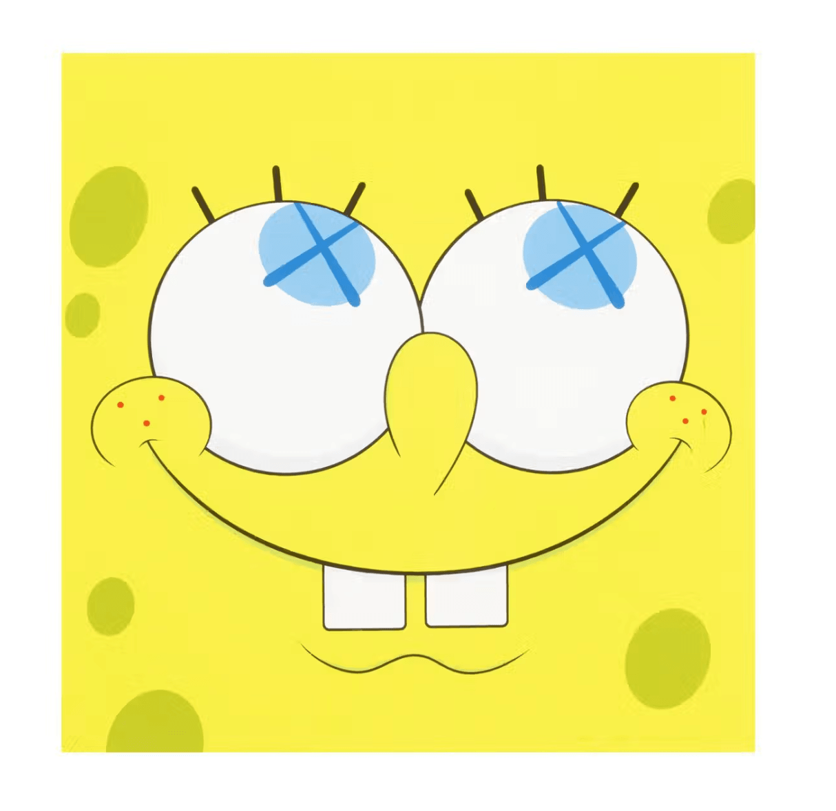 KAWS-Kawsbob (yellow)