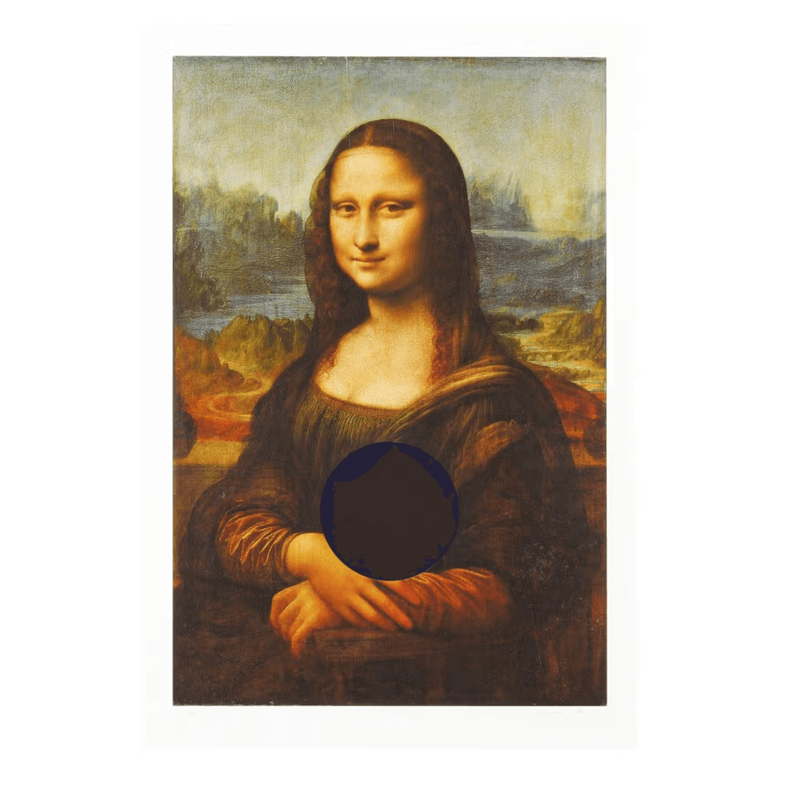 Jeff Koons | Gazing Ball (Da Vinci Mona Lisa)