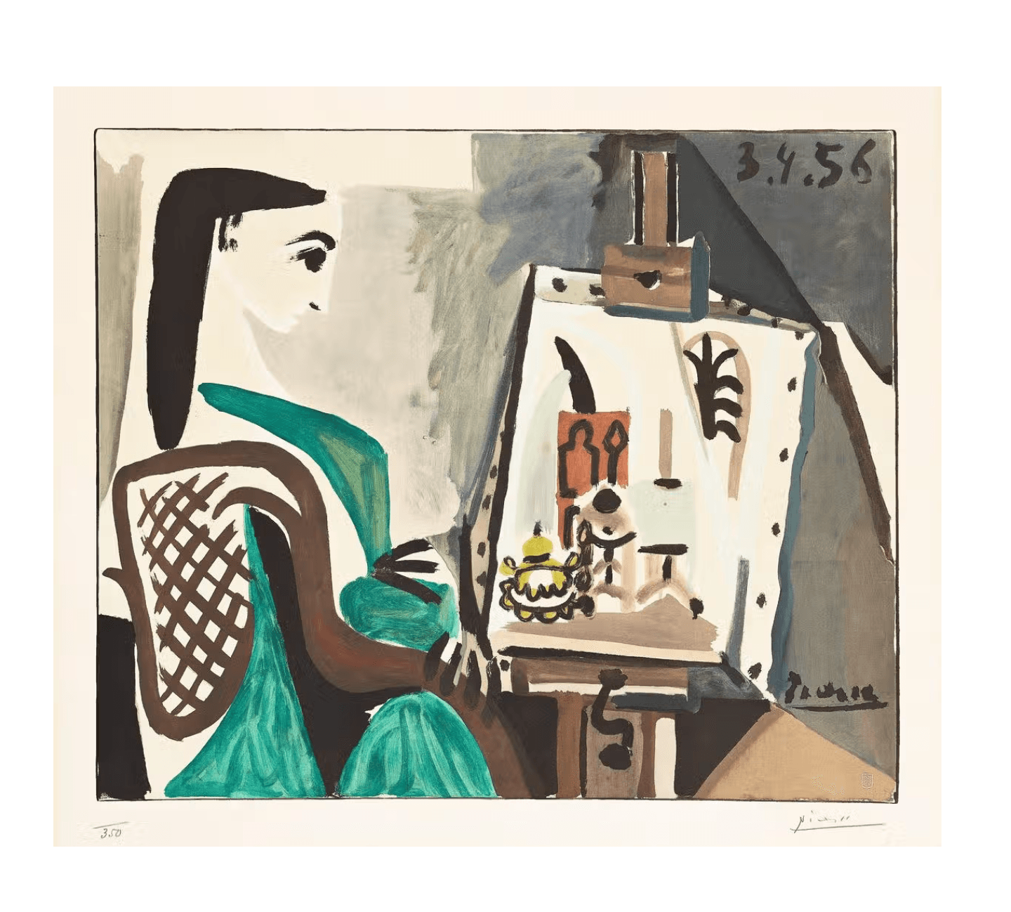 Pablo Picasso - Femme Dans L'Atelier