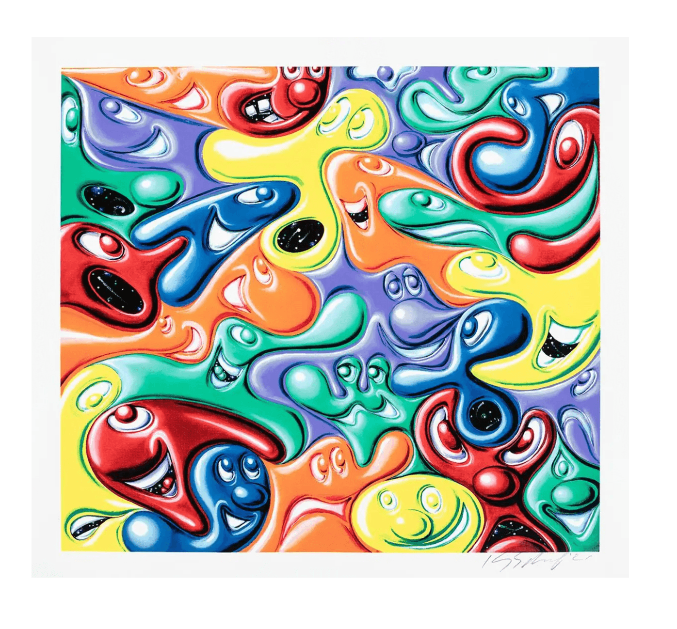 Kenny Scharf-Yummy