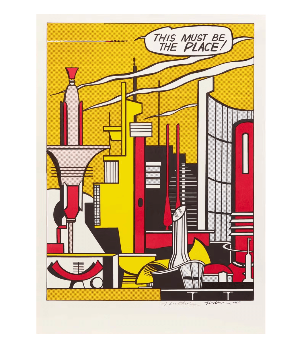 Roy Lichtenstein - This Must Be The Place