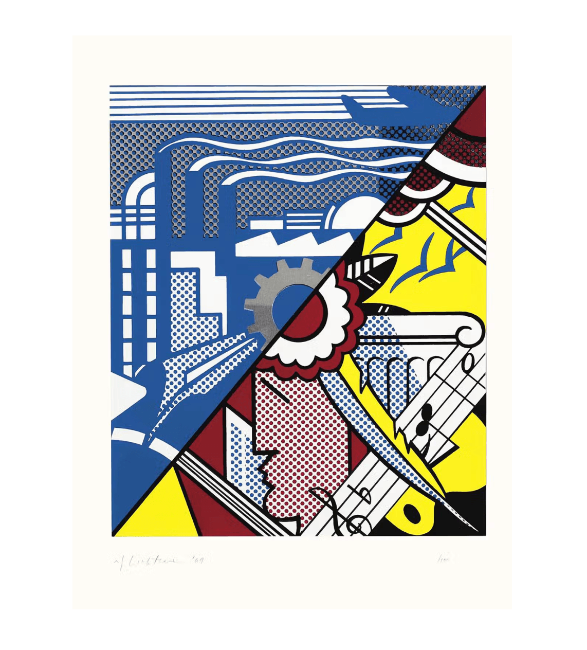 Roy Lichtenstein - Industry And The Arts I