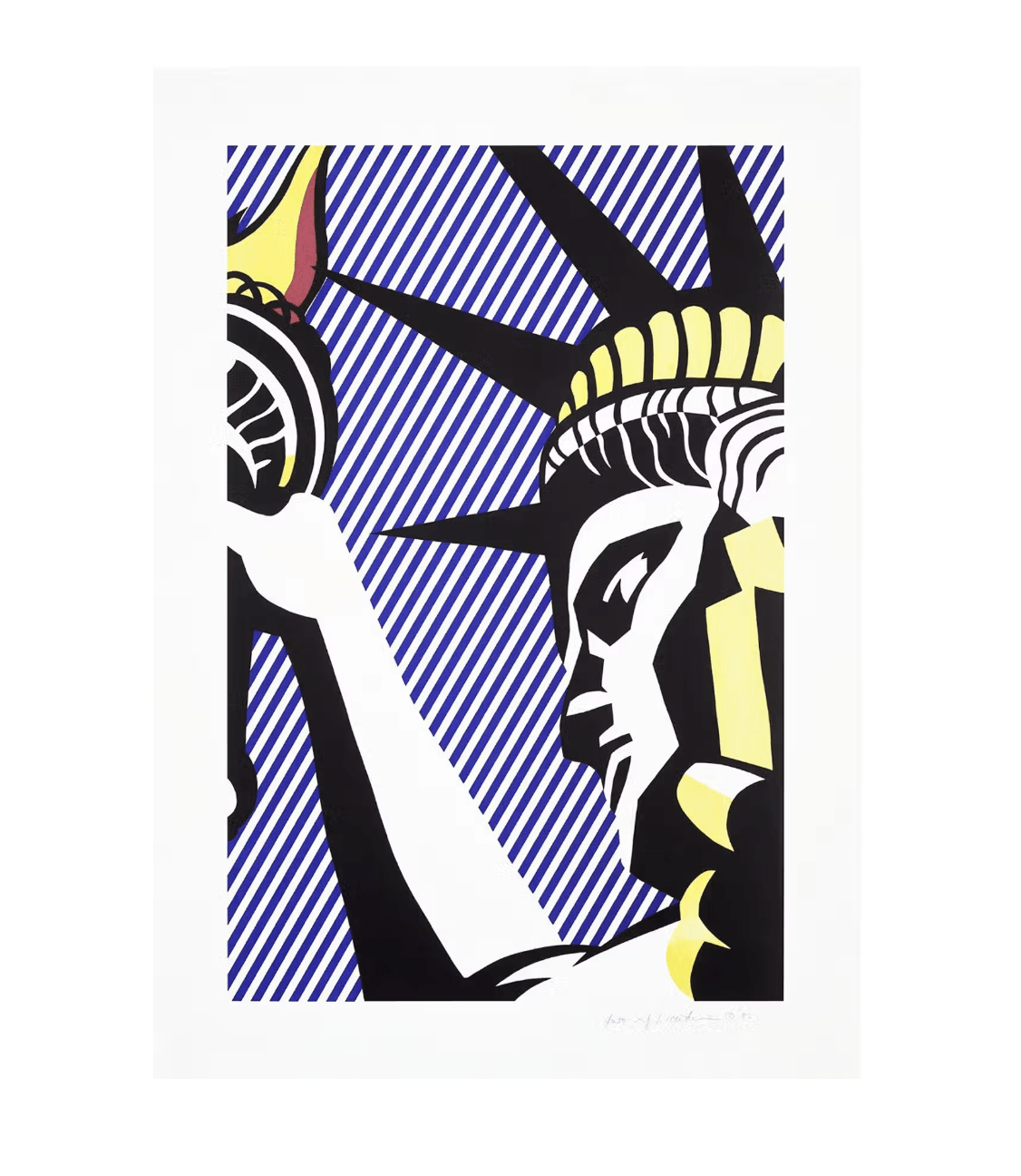 Roy Lichtenstein - I Love Liberty