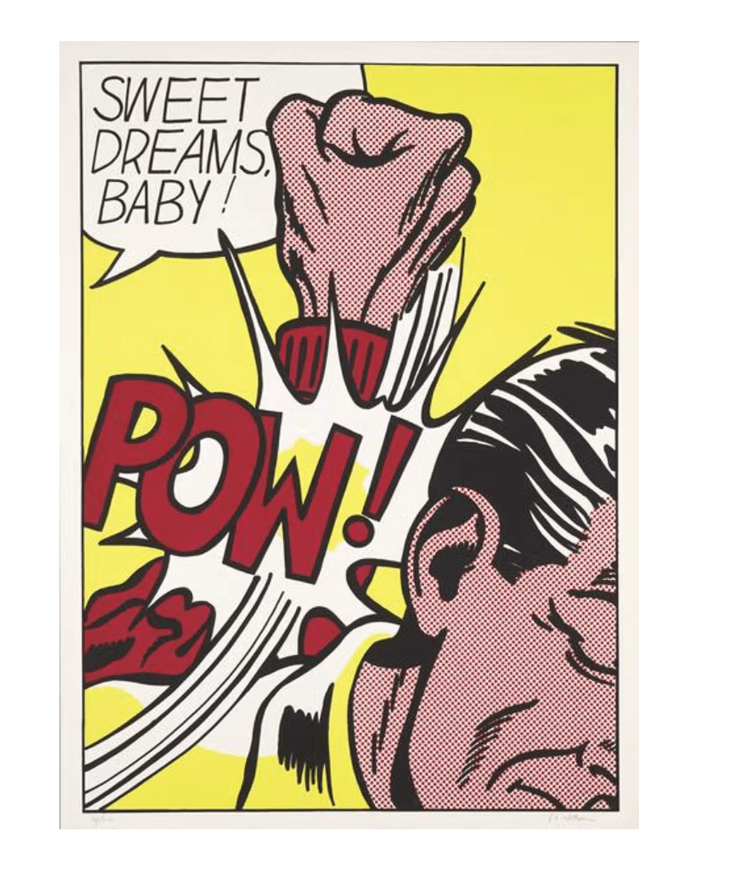 Roy Lichtenstein - Sweet Dreams Baby!