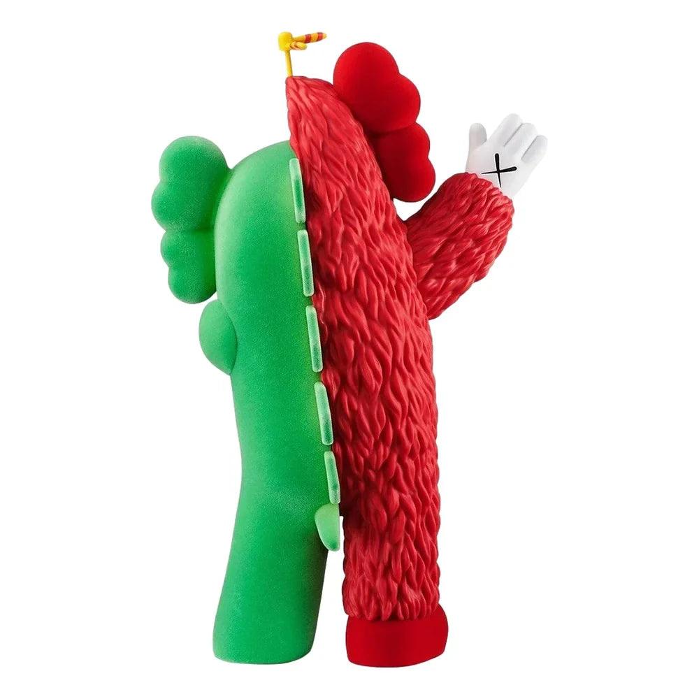 KAWS-Kachamukku Vinyl Figure Red/Green-2