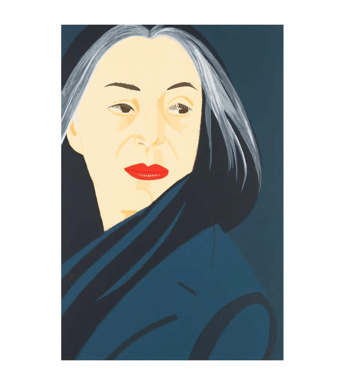 Alex Katz | Black Scarf,1996