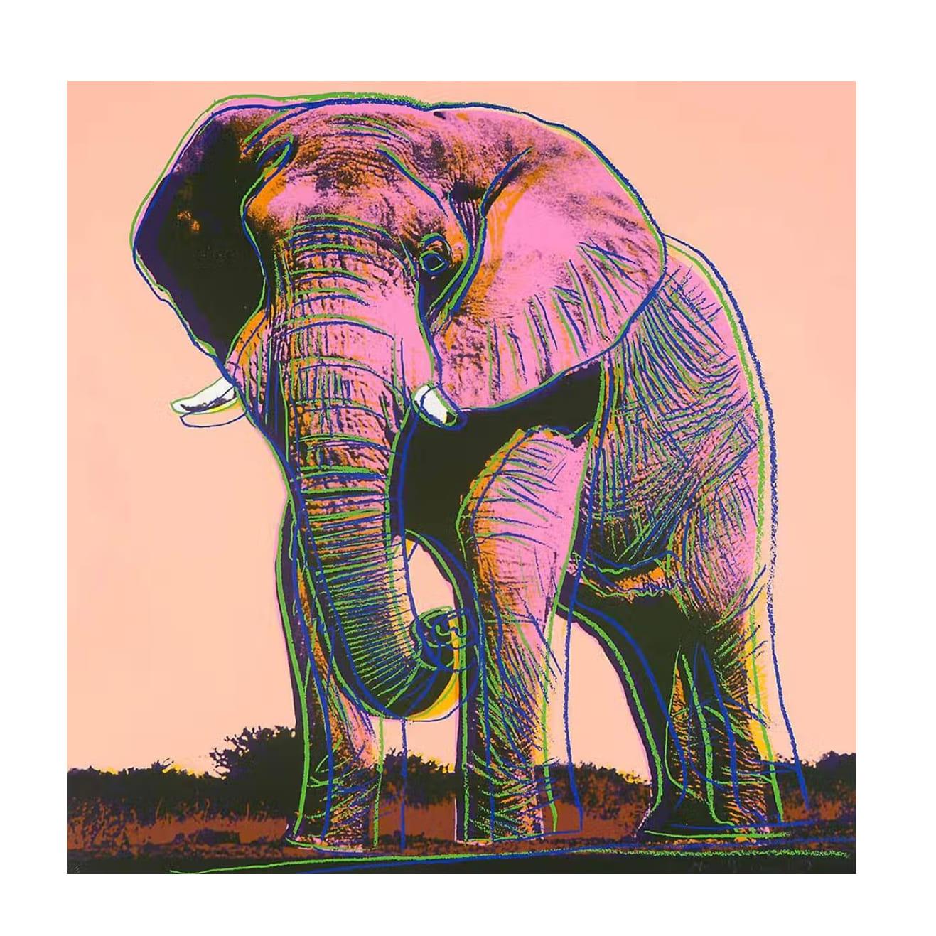 Andy Warhol | African Elephant (F. & S. II.293)