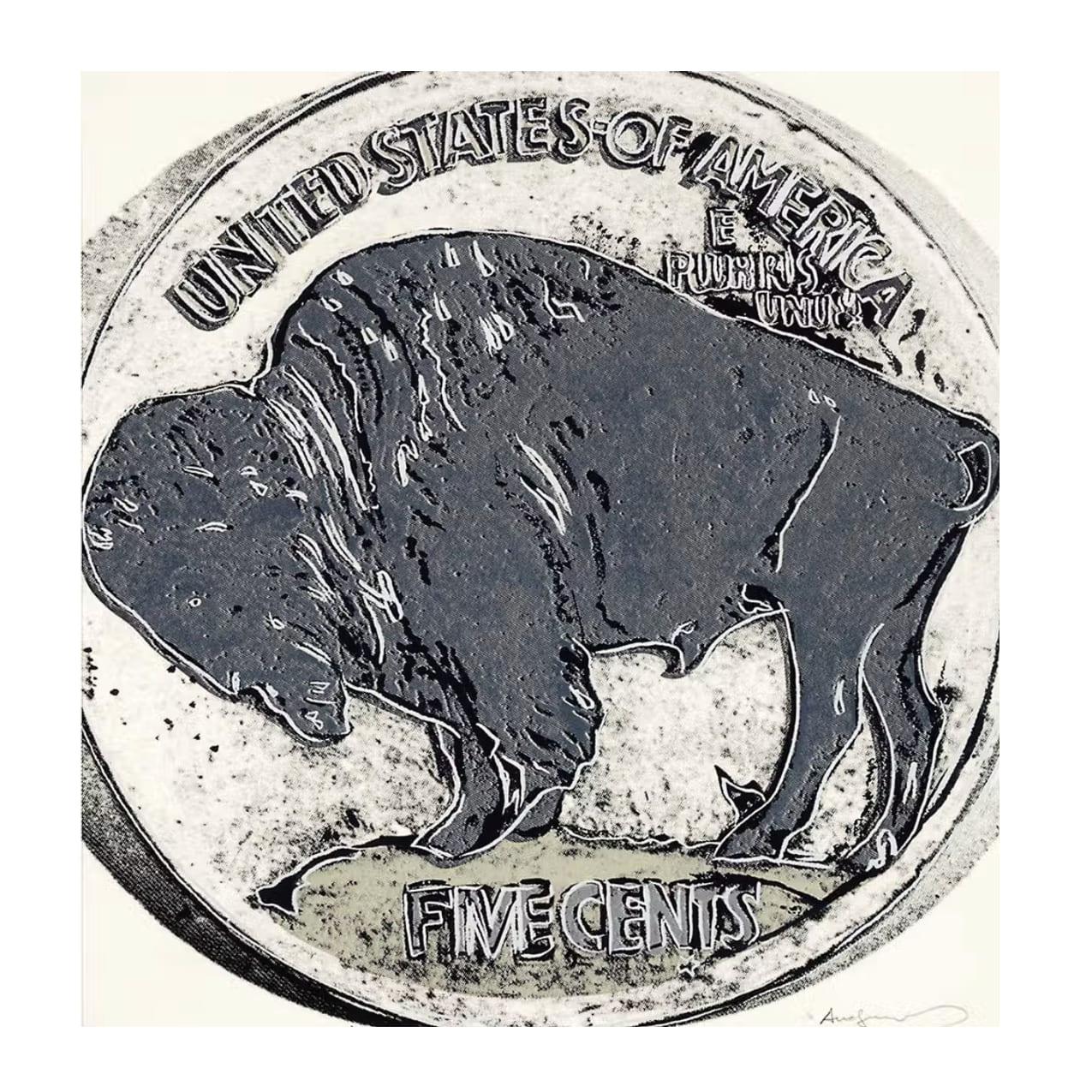 Andy Warhol | Buffalo Nickel (F. & S. II.374)