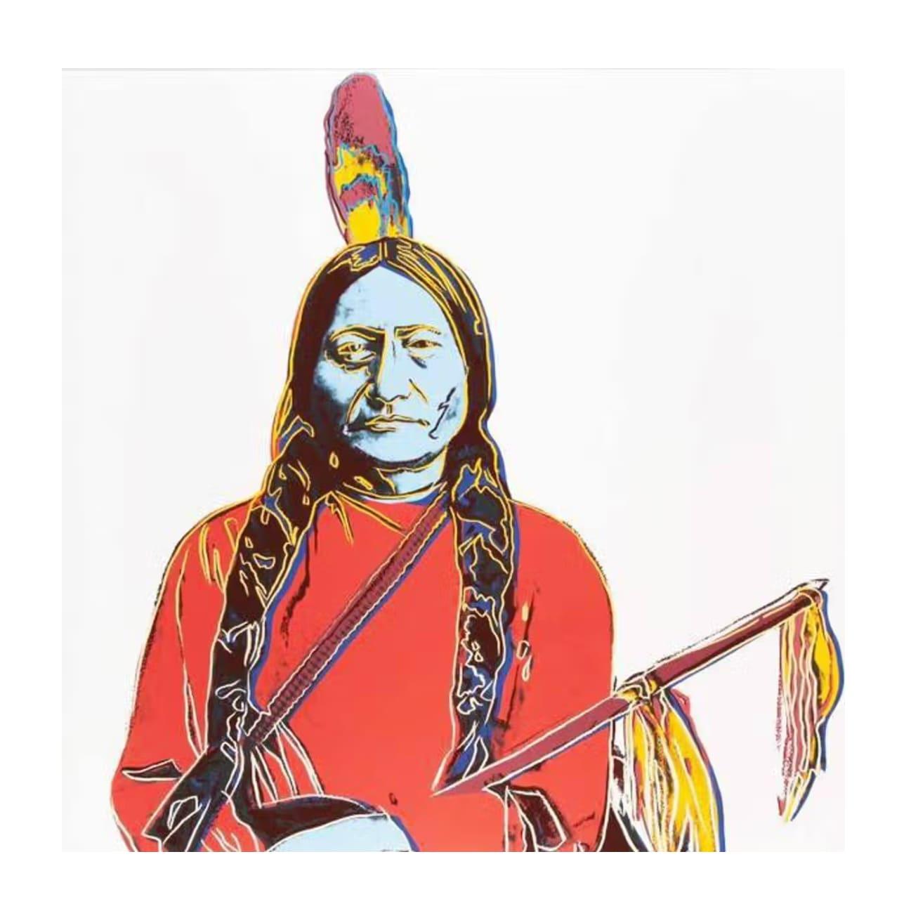 Andy Warhol | Sitting Bull (F. & S. II.376)