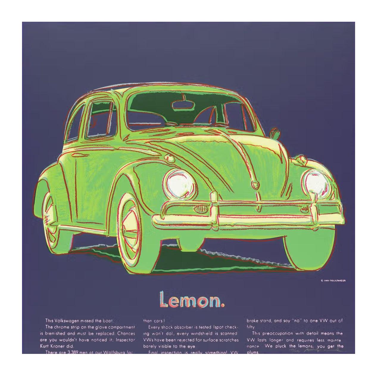 Andy Warhol | Volkswagen (F. & S. II.358)