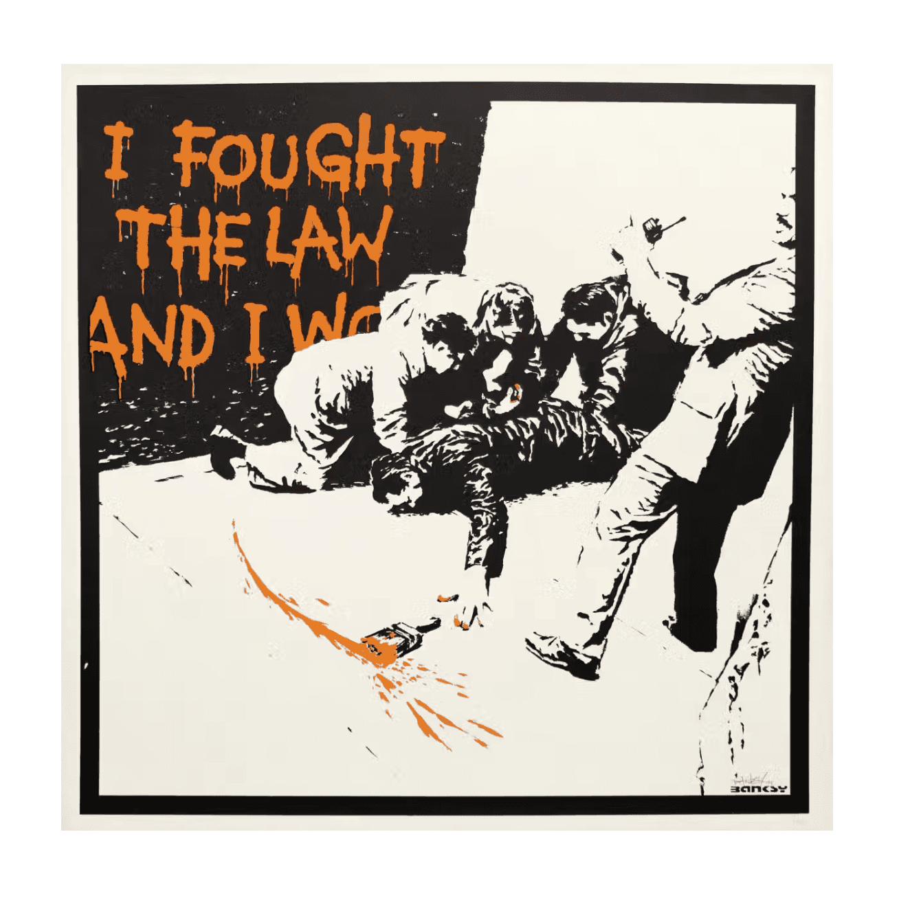 Banksy | I Fought The Law