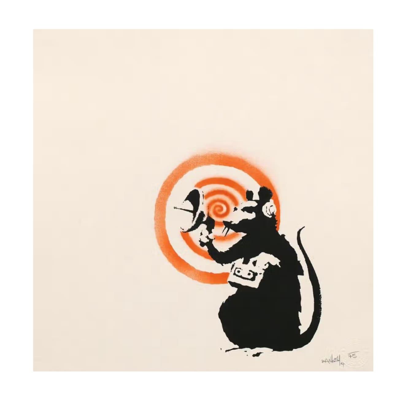 Banksy | Radar Rat