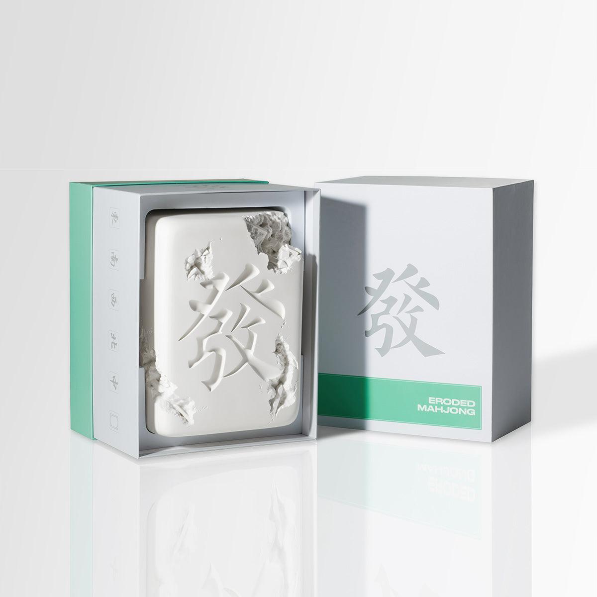 Daniel Arsham | Eroded Mahjong FA 發-3