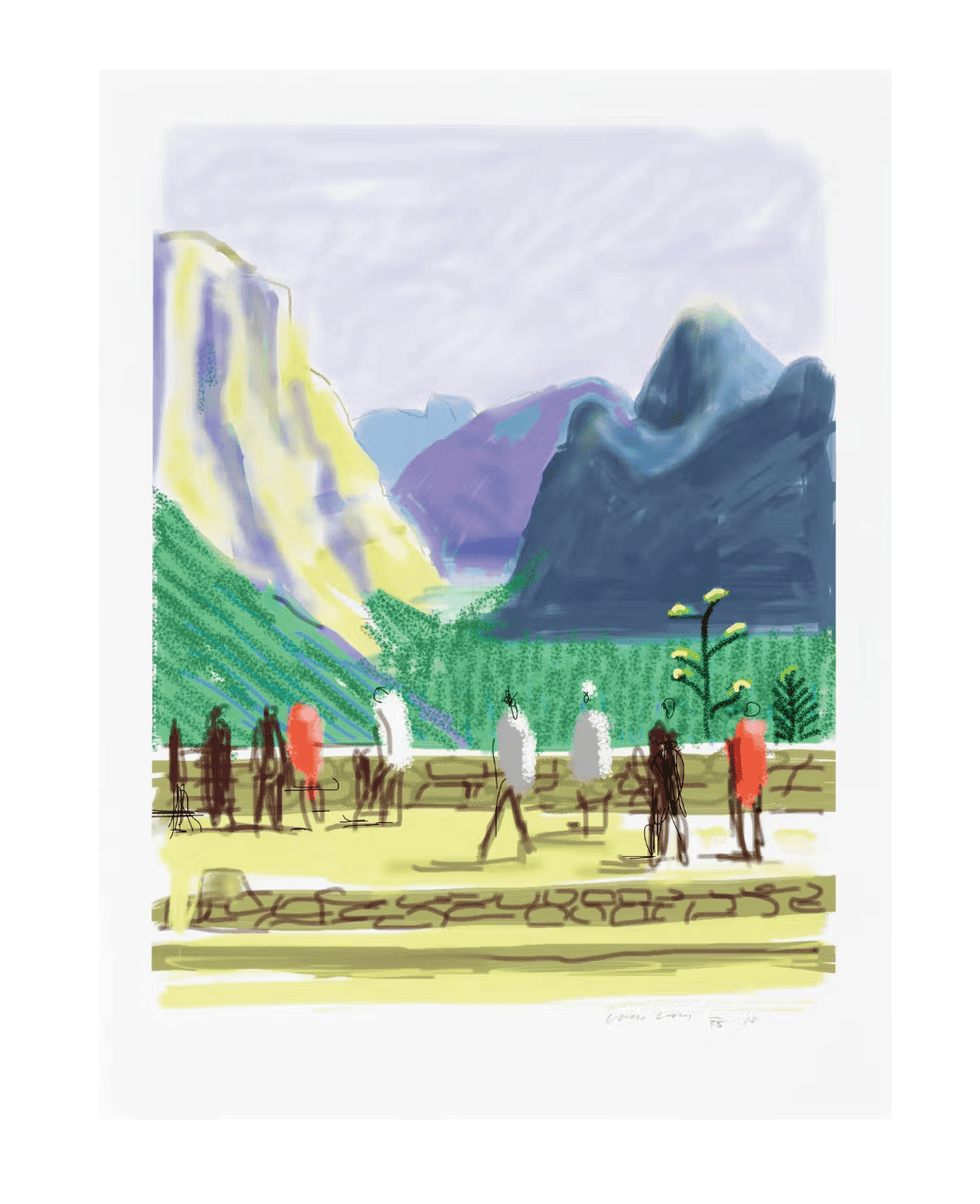 David Hockney | The Yosemite Suite 15