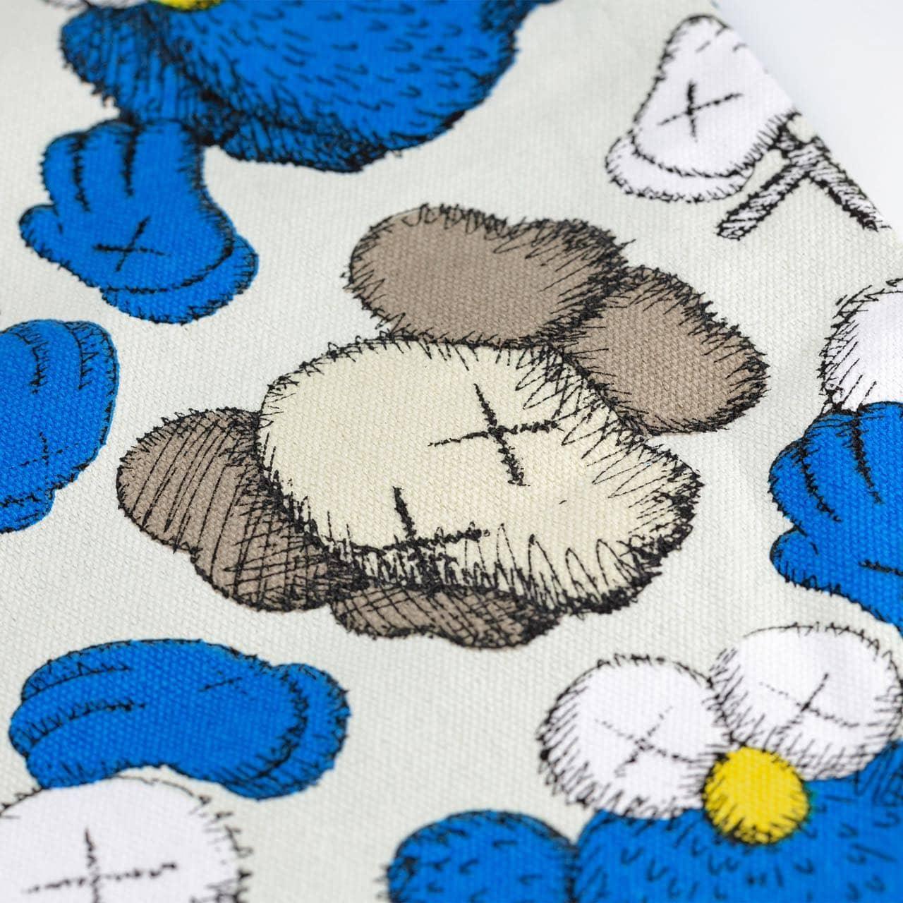 KAWS-Seeing/Watching Pattern Tote Bag