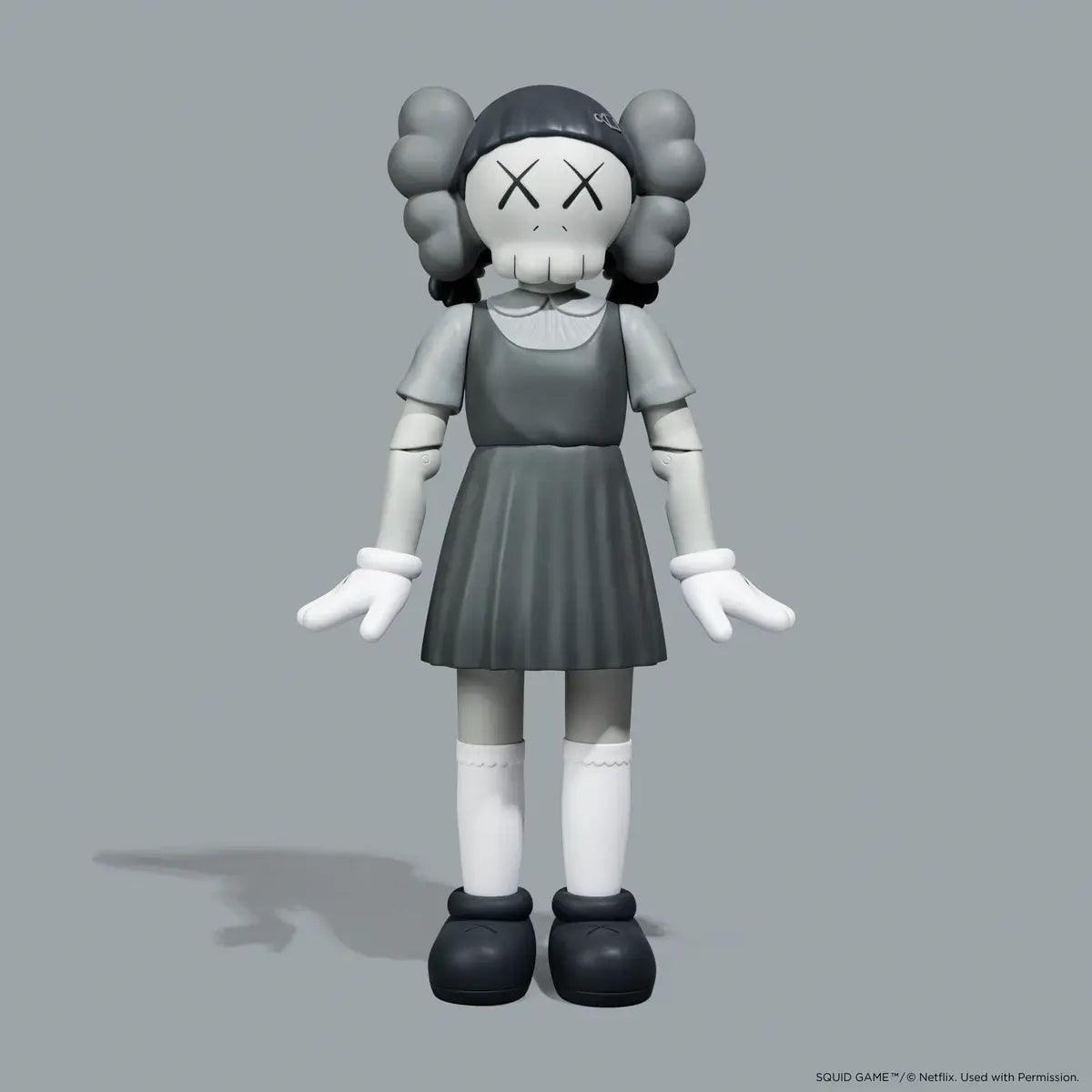 KAWS | YOUNG-HEE Figure (Grey),2024-1