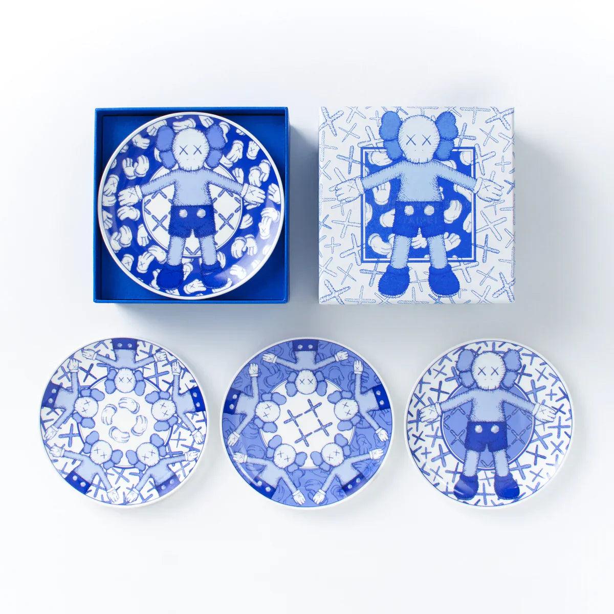 KAWS-KAWS:HOLIDAY TAIPEI Ceramic Plate Set (Set of 4)