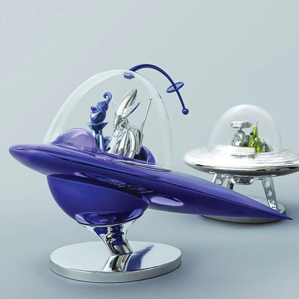 Futura-Kenny Scharf Untitled (Stainless Steel Sculptures Set)1