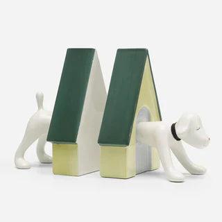 Yoshitomo Nara-Puppy Bookends, 2002