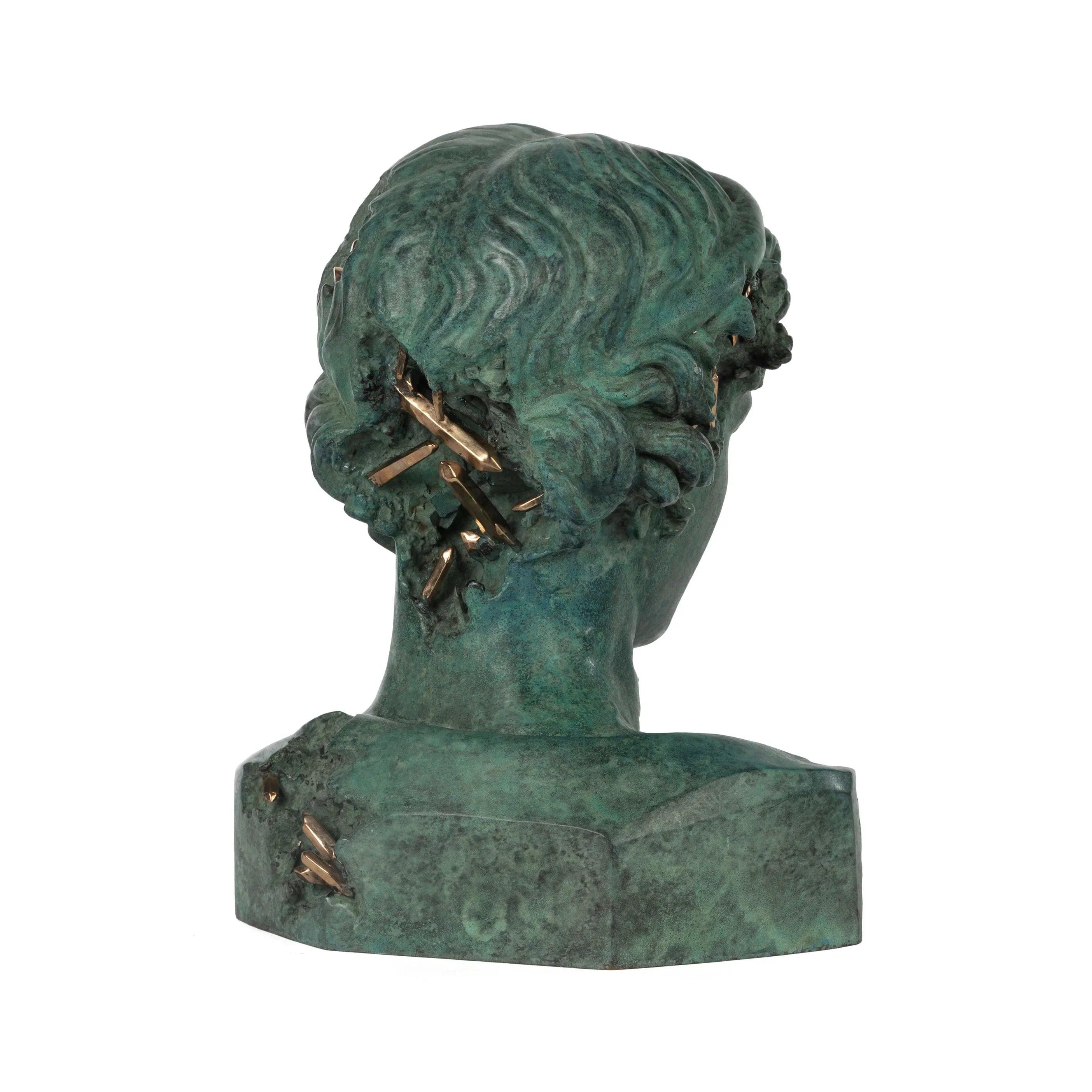 Daniel Arsham | Bronze Eroded Melpomene Figure