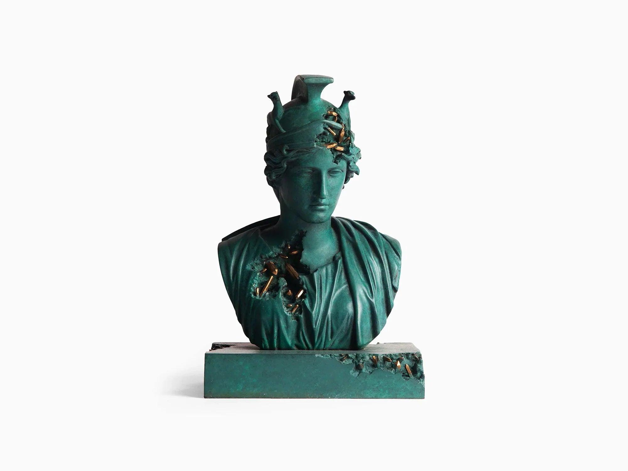 Daniel Arsham | Bronze Eroded Rome Deified