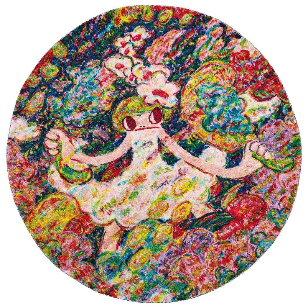 Ayako Rokkaku-Magic Hand Exhibition Carpet, 2020