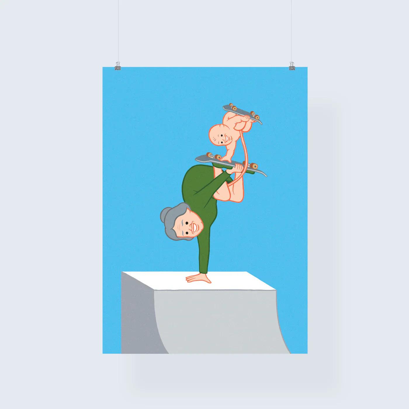 JOAN CORNELLÀ-Double Handstand Giclée Print