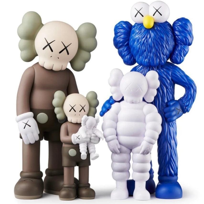 KAWS Family Vinyl Figures Brown