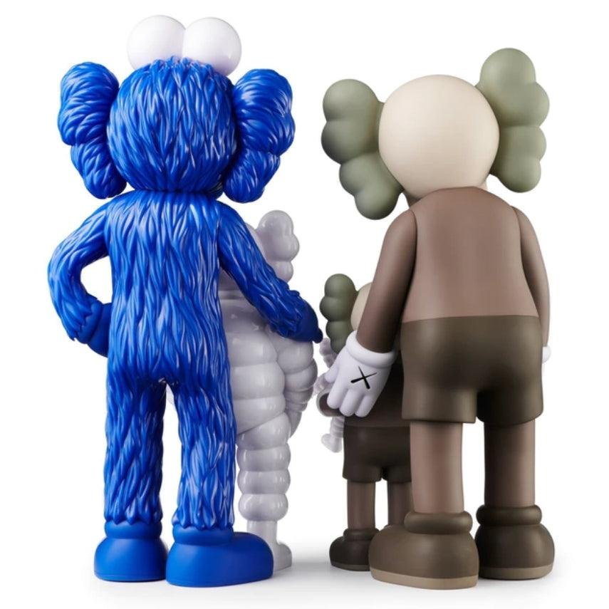 KAWS Family Vinyl Figures Brown-2