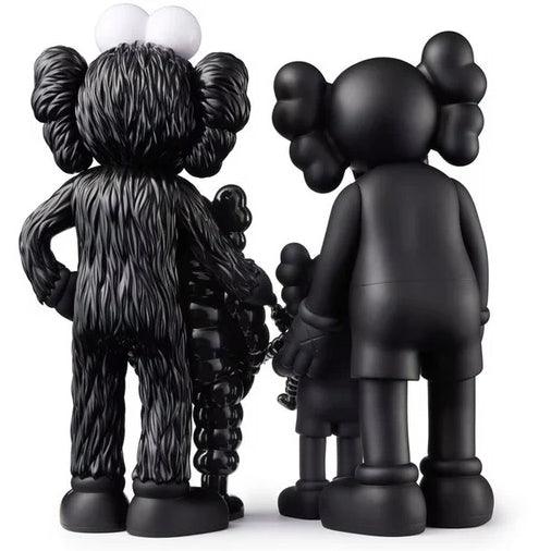 KAWS-Family Vinyl Figures Black-2