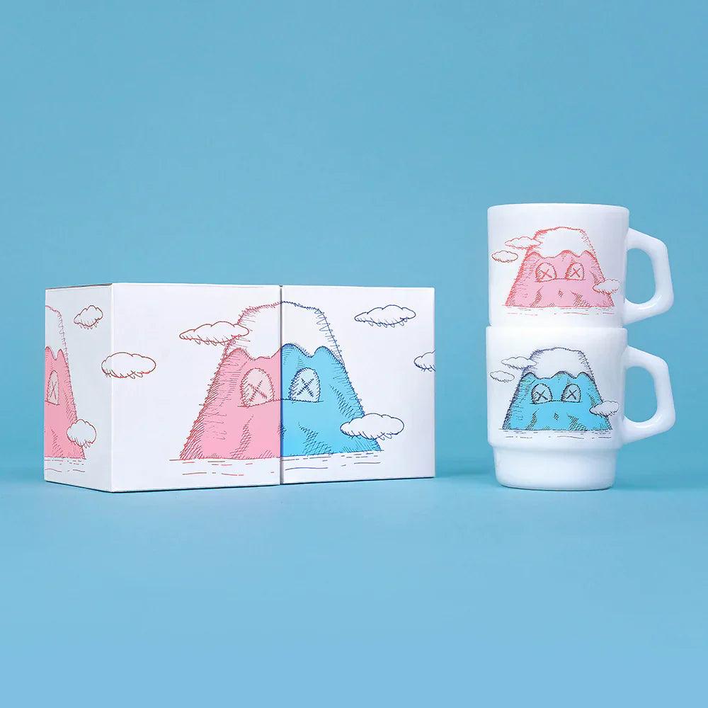 KAWS-KAWS:HOLIDAY KAWS:HOLIDAY JAPAN Mount Fuji Fire-King Mug Set (Set of 2)