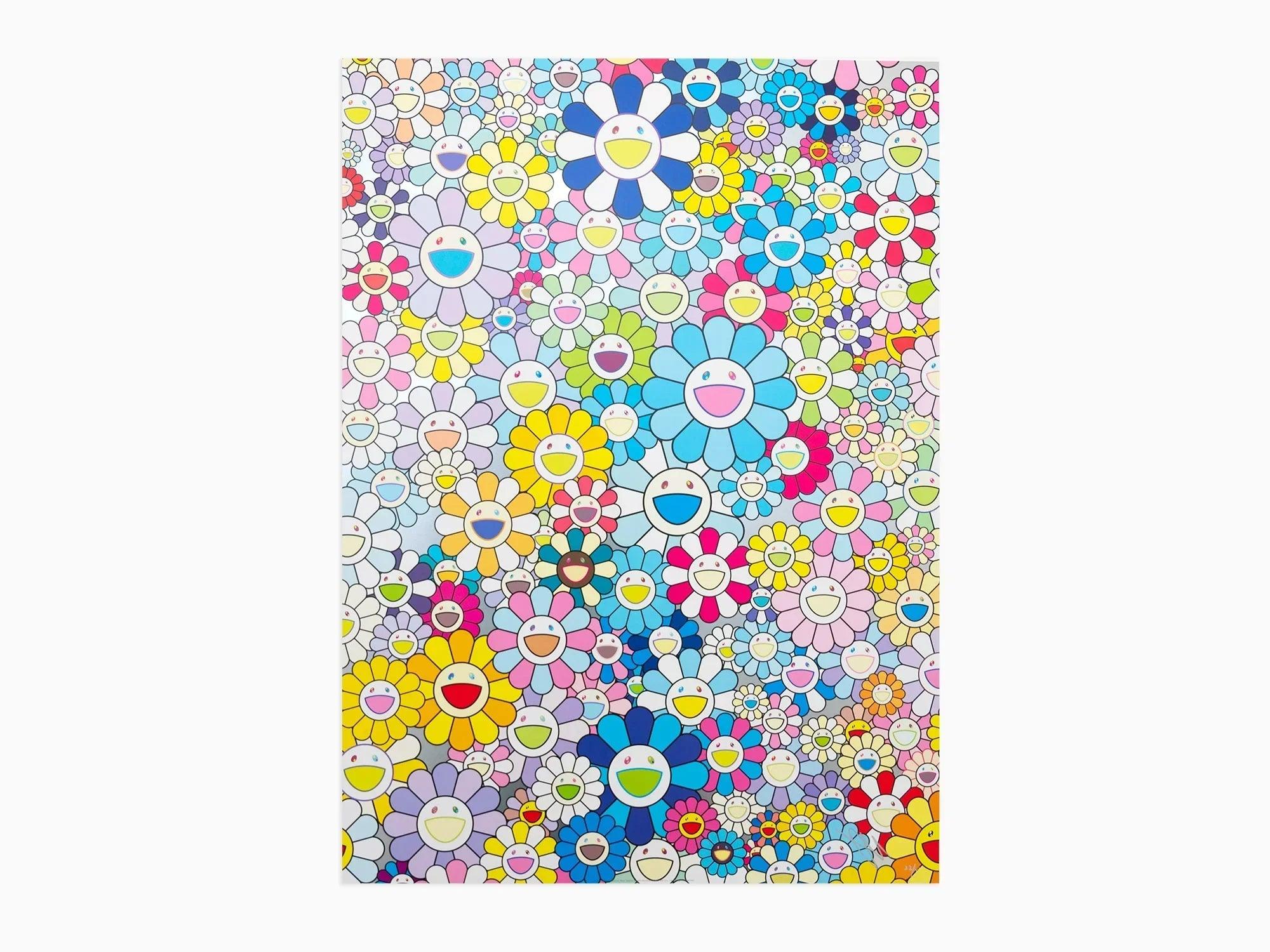 Takashi Murakami-Champagne Supernova Blue